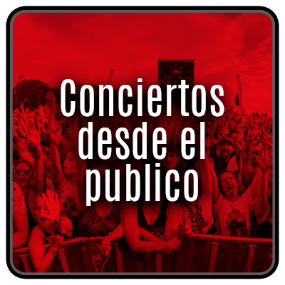 Conciertos desde el público